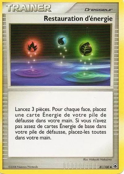 Restauration d'énergie card