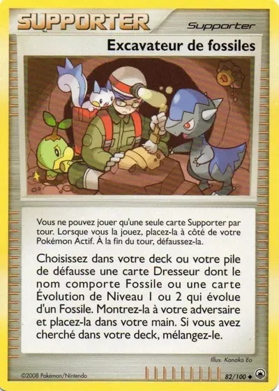 Excavateur de fossiles card