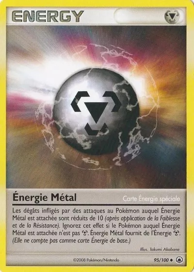 Énergie Métal card