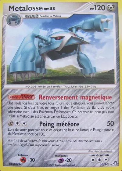 Metalosse card
