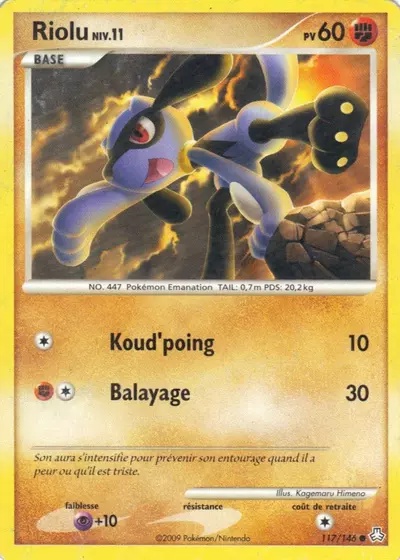 Riolu card