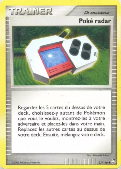 Poké radar card