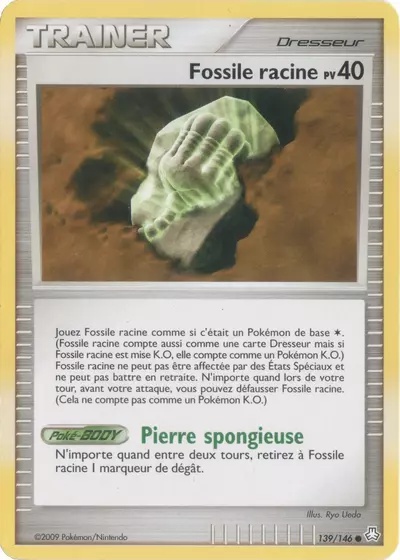 Fossile racine card