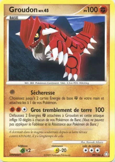 Groudon card