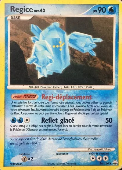 Regice card