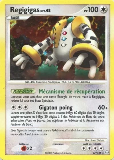 Regigigas card