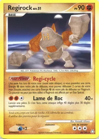 Regirock card