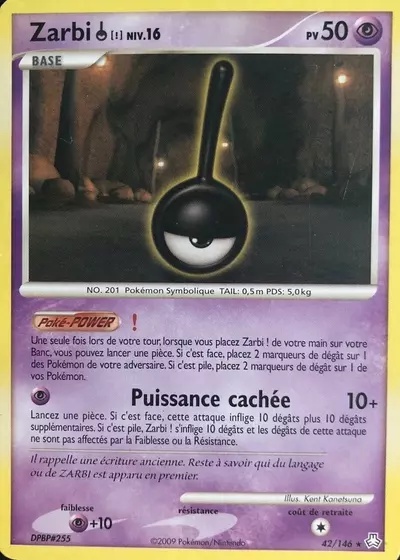 Zarbi ! card