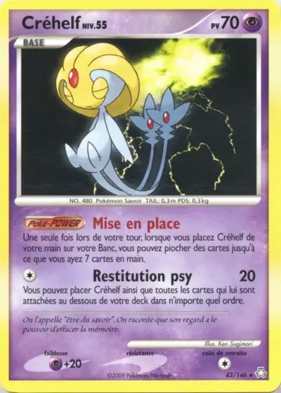 Créhelf card