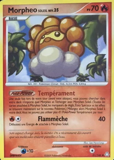Morpheo Soleil card