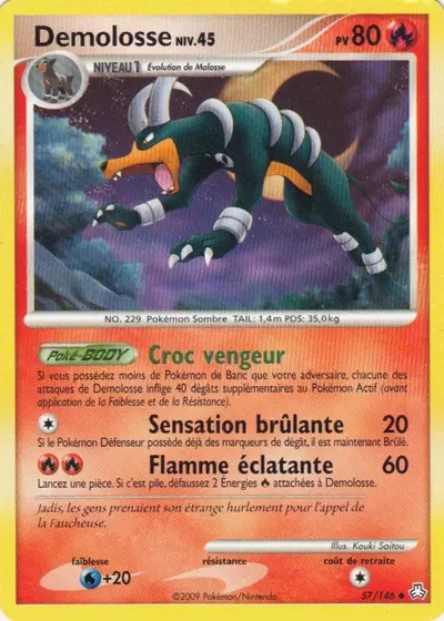 Demolosse card