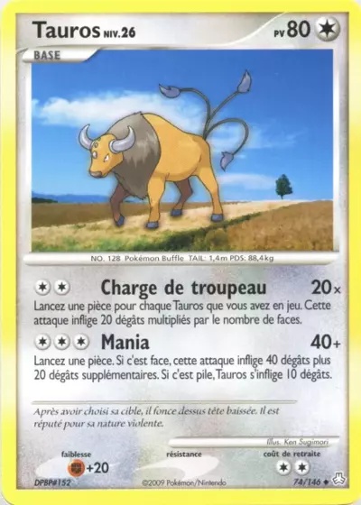 Tauros card
