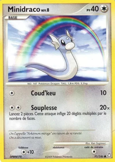 Minidraco card