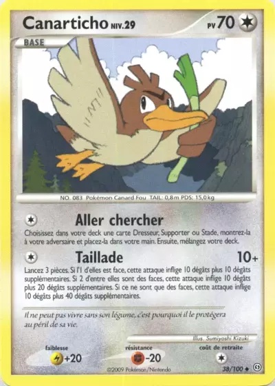 Canarticho card