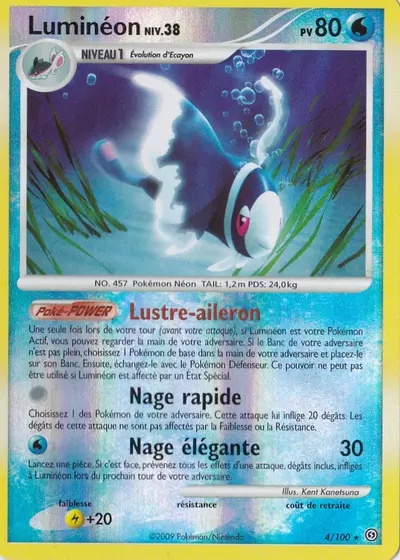 Luminéon card