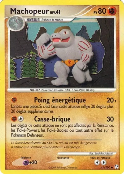 Machopeur card
