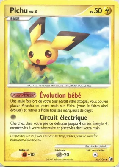Pichu card