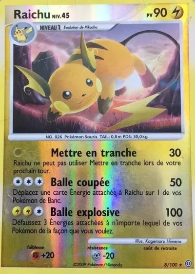 Raichu card