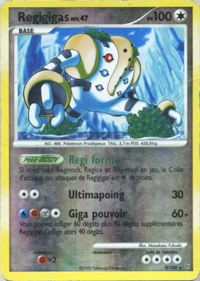 Regigigas card