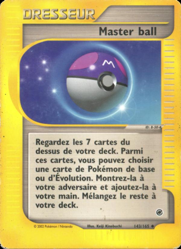 Master ball card