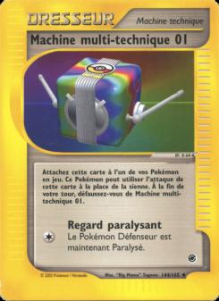 Machine multi-technique 01 card