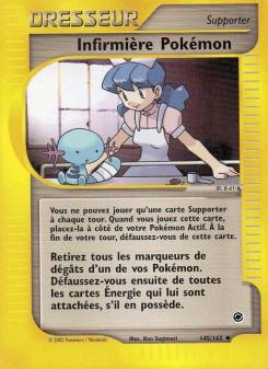Infirmière Pokémon card