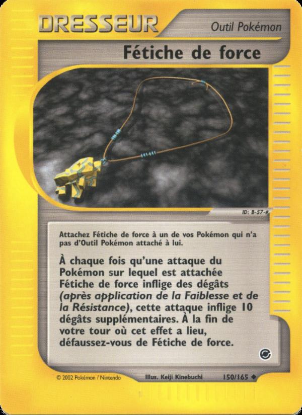 Fétiche de force card