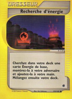 Recherche d'énergie card