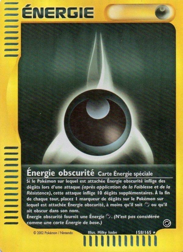 Énergie obscurité card