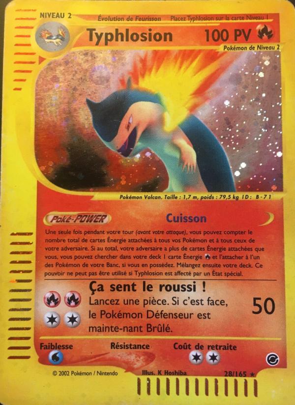 Typhlosion card