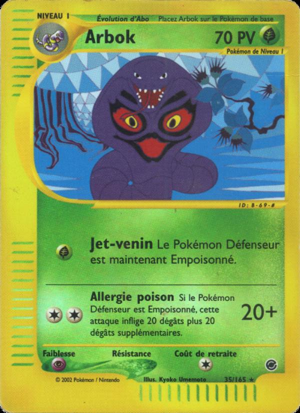 Arbok card