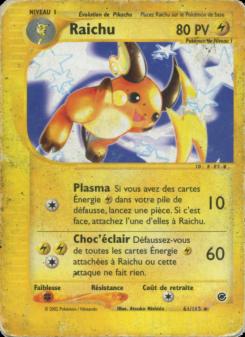 Raichu card