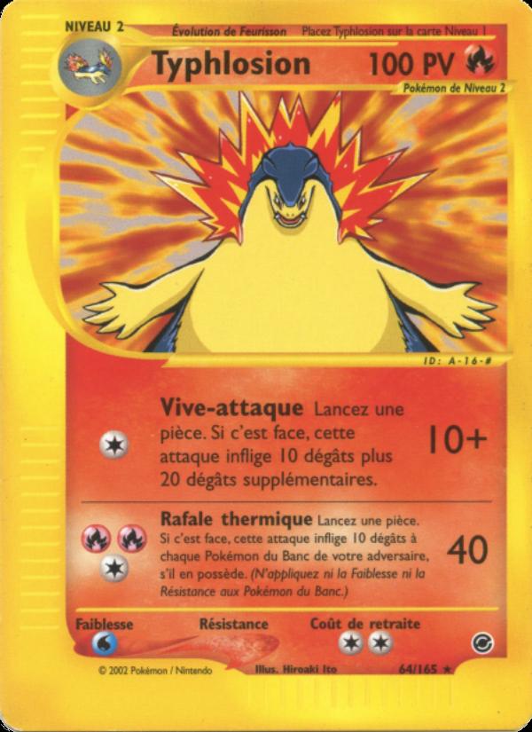 Typhlosion card