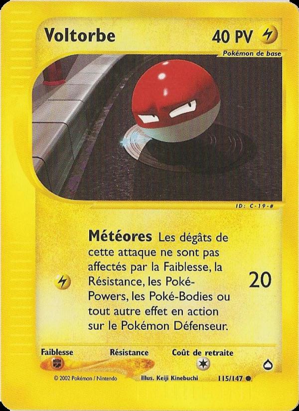 Voltorbe card