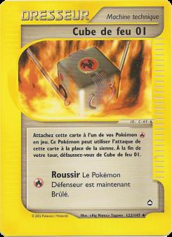 Cube de feu 01 card