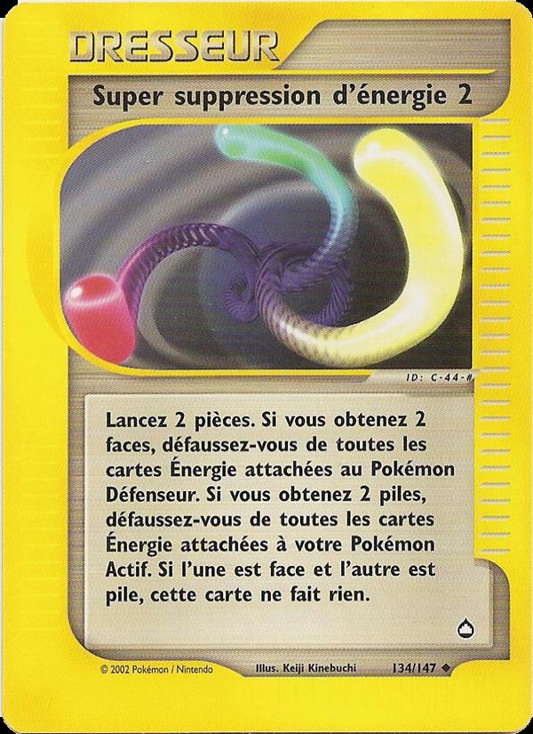 Super suppression d'énergie 2 card