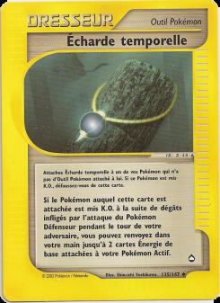 Écharde temporelle card