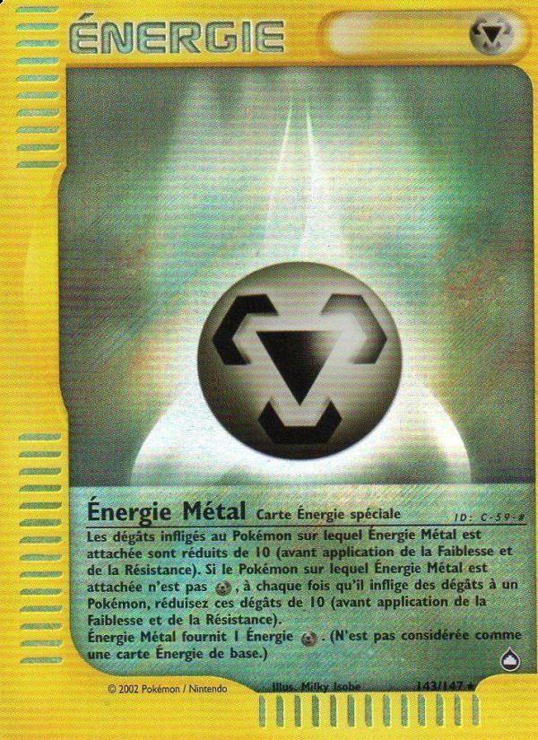 Énergie Métal card
