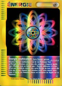 Énergie multicolore card