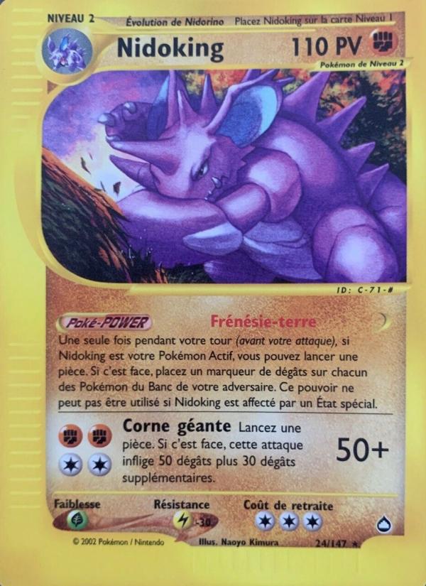 Nidoking card