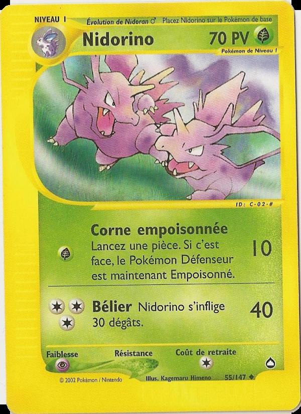 Nidorino card