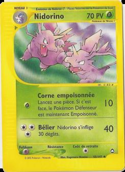 Nidorino card