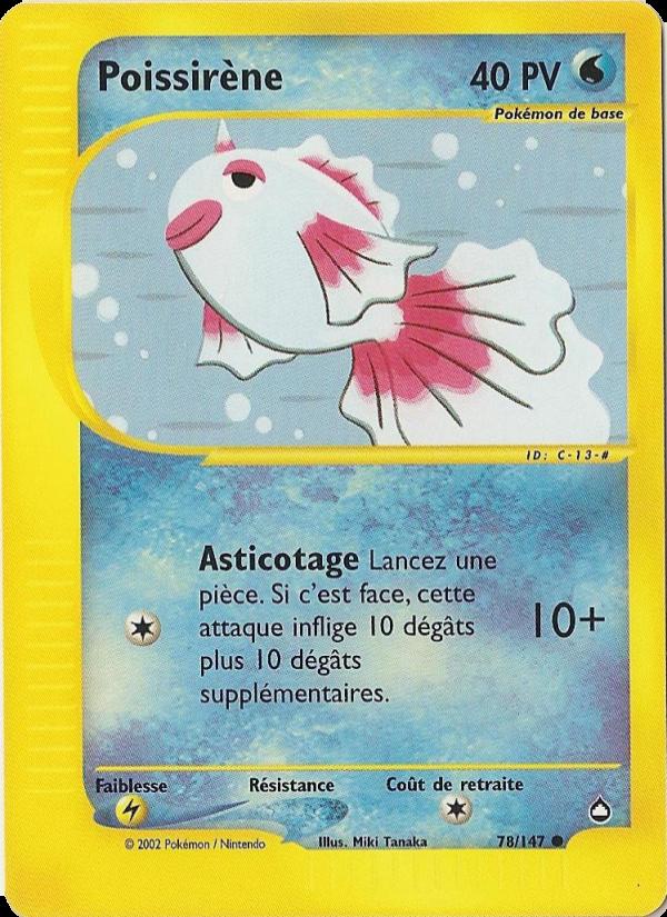 Poissirène card