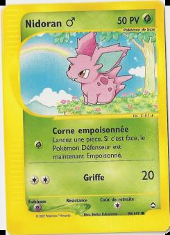 Nidoran ♂ card