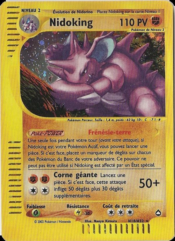 Nidoking card