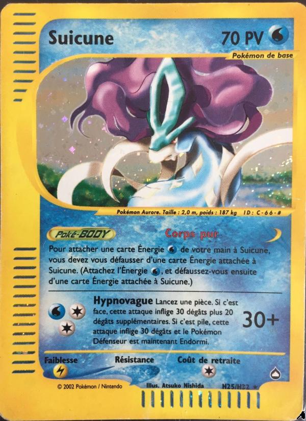 Suicune card
