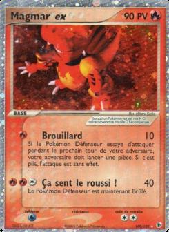 Magmar ex card