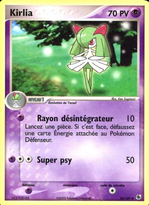 Kirlia card