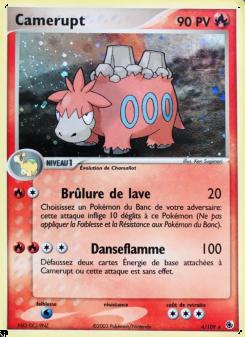 Camerupt card