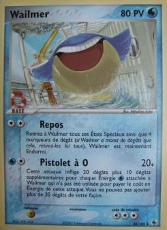 Wailmer card